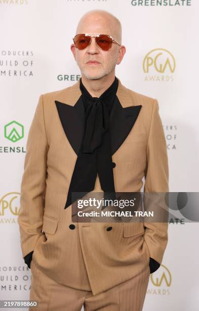 Television writer and director Ryan Murphy attends the 36th Annual PGA Awards at the Fairmont Century Plaza Century City in Los Angeles, February 8,...