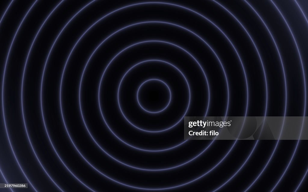 Konzentrische Kreise Hintergrunddesign