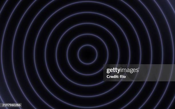 concentric circles background design - target shooting stock illustrations