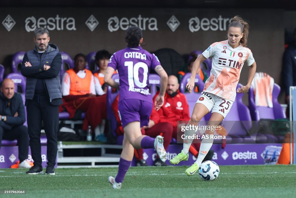 Fiorentina v AS Roma - Women Serie A