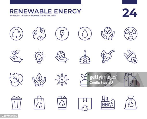 stockillustraties, clipart, cartoons en iconen met renewable energy - milieukwesties
