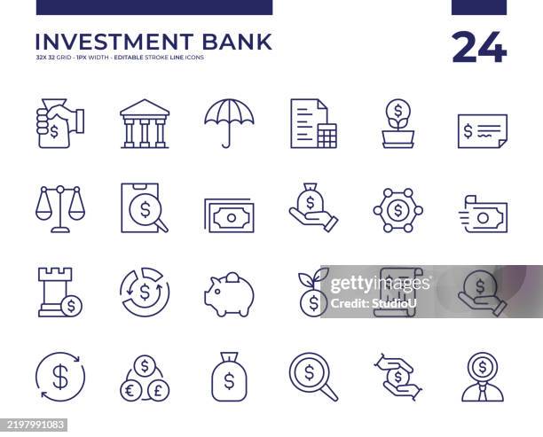 investment banking - fee stock illustrations