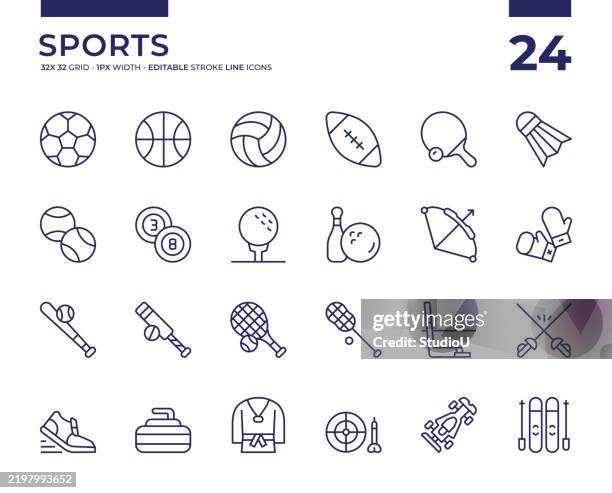 illustrazioni stock, clip art, cartoni animati e icone di tendenza di sport - winter sports icon