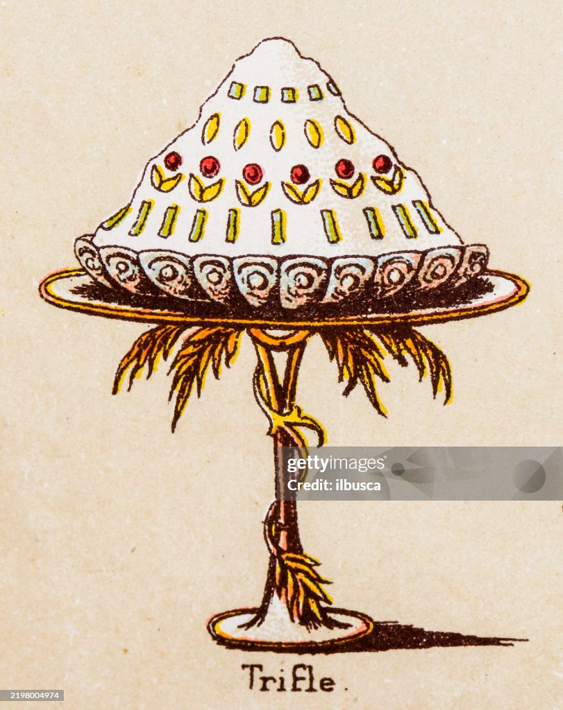 19th Century recipes: Fruit and Dessert, Trifle
