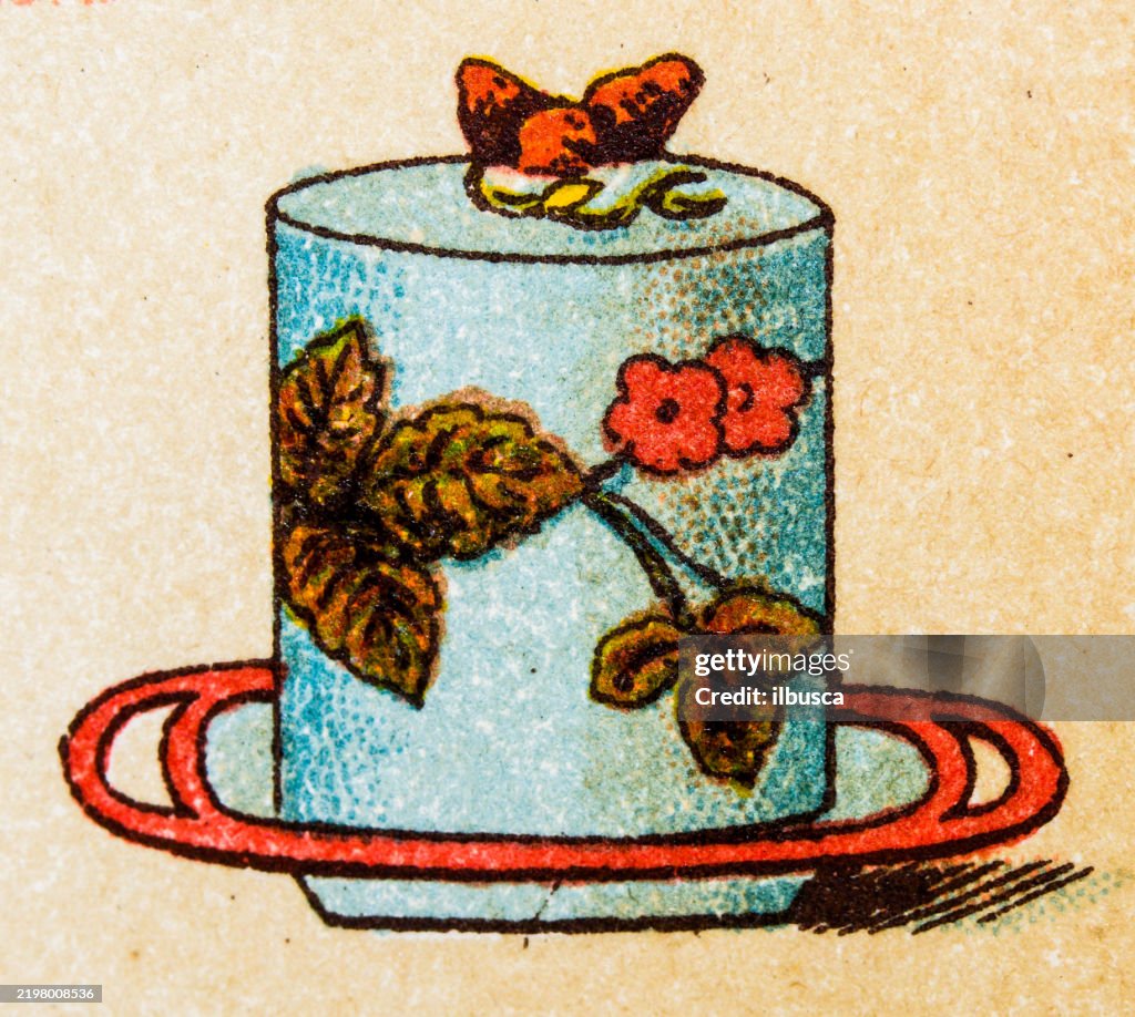 19th Century breakfast and tea porcelain: Boxes and trays