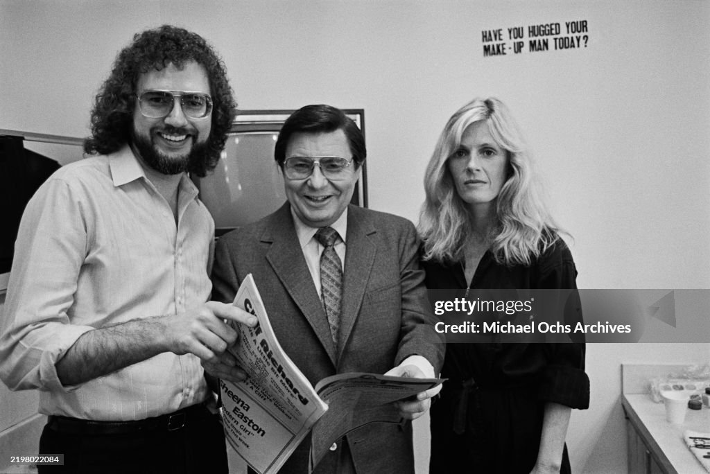 Backstage At 'The Merv Griffin Show'