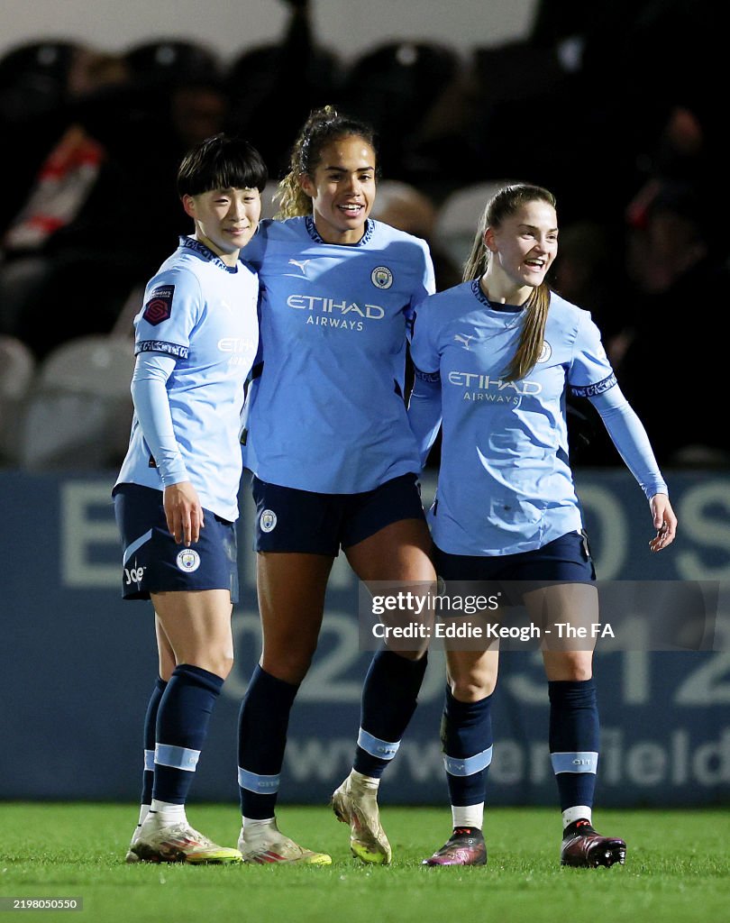 Arsenal v Manchester City - Subway Women's League Cup Semi-Final