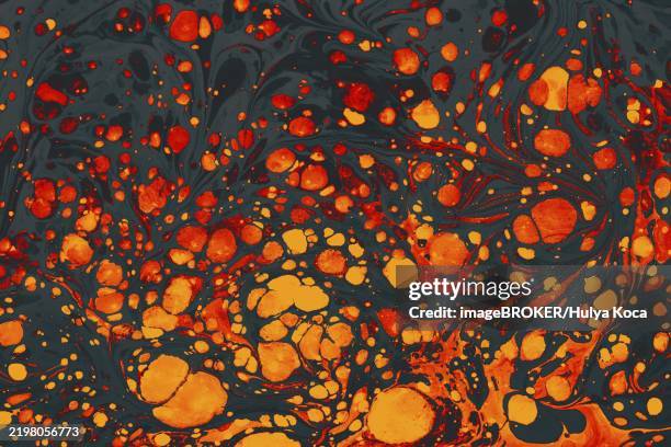 ebru marble conch effect surface pattern design for print - conch stock illustrations