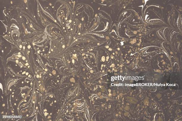 abstract marbling floral pattern for fabric, tile design. background texture - marble tile stock illustrations
