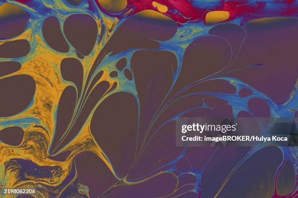 abstract marbling floral pattern for fabric, tile design. background texture - marble tile stock illustrations