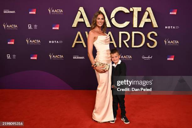 Indy Clinton attends the 2025 AACTA Awards Presented By Foxtel Group at HOTA on February 07, 2025 in Gold Coast, Australia.