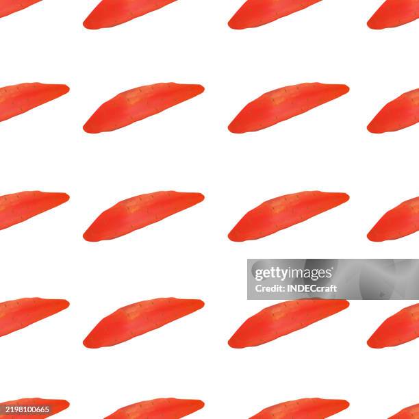sweet potato seamless pattern - gratin stock illustrations