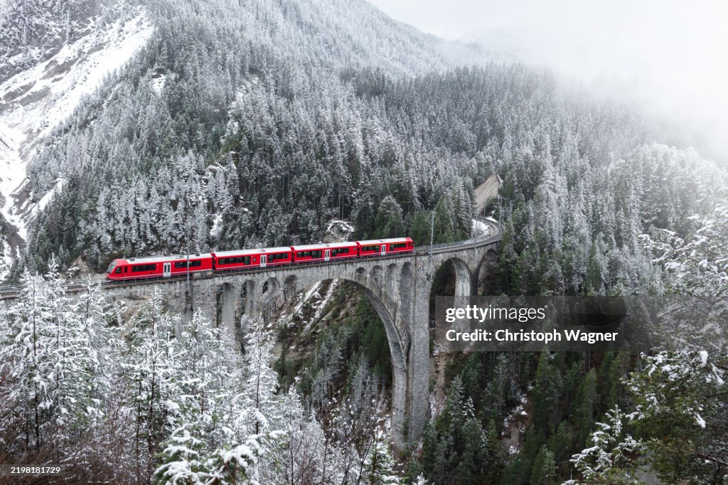 Schweiz, Rhätische Bahn, Bernina Express
