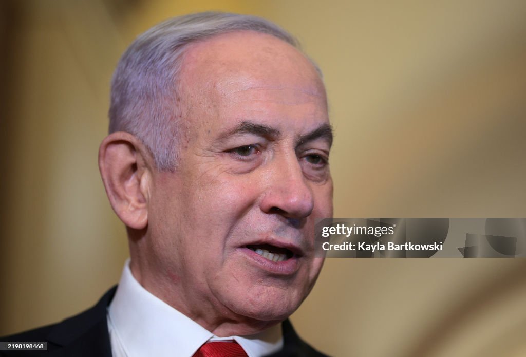 Israeli PM Netanyahu Meets With Congressional Leadership On Capitol Hill
