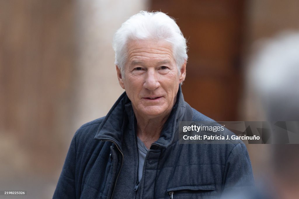 Rick Rye Richard Gere poses at the Goya International Award photocall 2025 at ...
