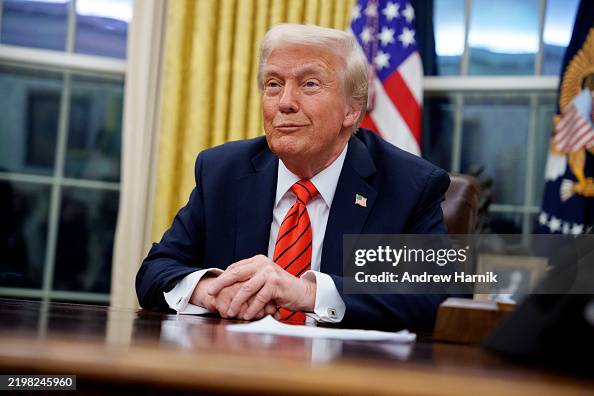 President Trump Signs Executive Orders At The White House President Trump Signs Executive Orders At The White House