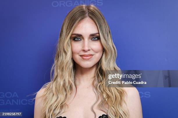 Chiara Ferragni attends Goa Organics party ahead of Goya Cinema Awards 2025 at El Camborio on February 07, 2025 in Granada, Spain.