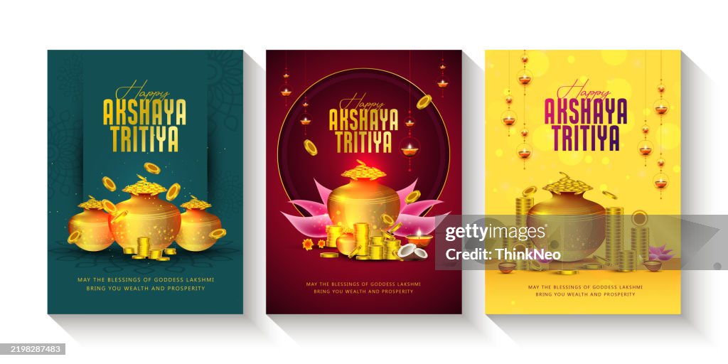 Creative akshaya tritya poster designs