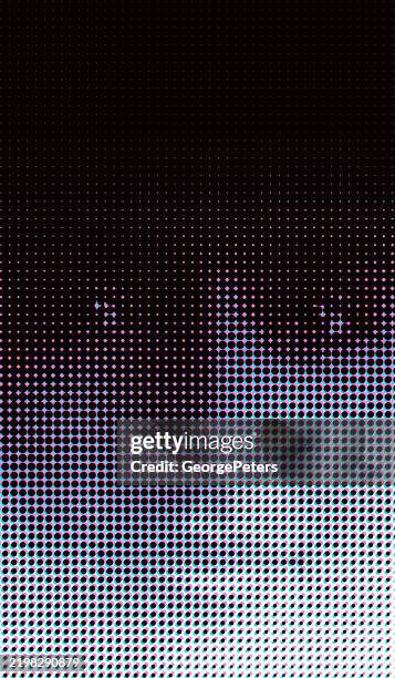 faded background with high key female face and glitch technique - narrow focus stock illustrations