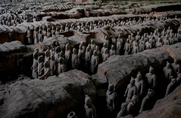 Contemplating Eternity at the Terracotta Warriors' Silent Army 6 Museum display of Terracotta Warriors