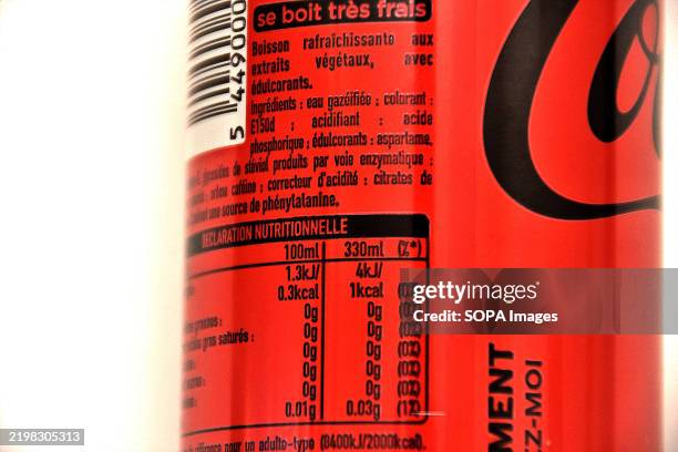 Cola Element 2,005 Ingredients List Stock Photos, High-Res Pictures, and Images ...