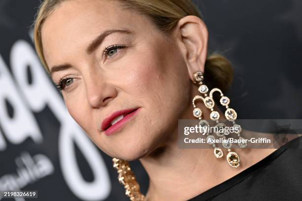 Kate Hudson attends the 30th Annual Critics Choice Awards at Barker Hangar on February 07, 2025 in Santa Monica, California.