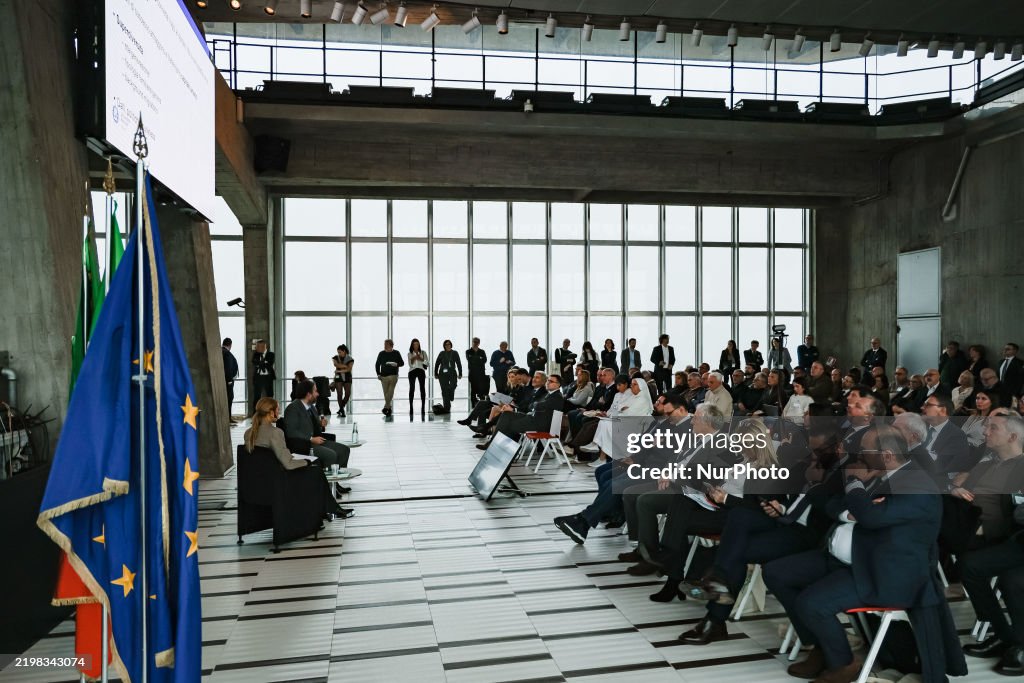 The Conference Disegniamo Il Futuro Dell'abitare Per Costruire Il Domani Della Lombardia On Regional Housing Policies At Palazzo Pirelli In Milan