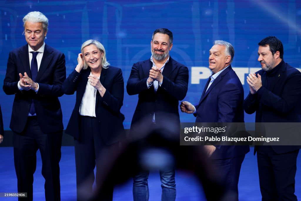 'Make Europe Great Again' Rally In Madrid