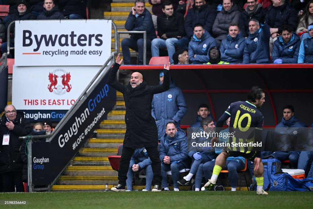 Leyton Orient v Manchester City - Emirates FA Cup Fourth Round
