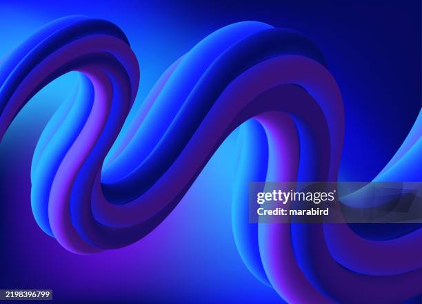 abstract flow of data - glow forge stock illustrations