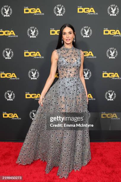 Demi Moore attends the 77th Annual Directors Guild of America Awards at The Beverly Hilton on February 08, 2025 in Beverly Hills, California.