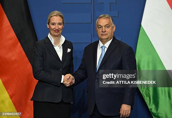HUNGARY-GERMANY-POLITICS-DIPLOMACY-PARTIES-AFD HUNGARY-GERMANY-POLITICS-DIPLOMACY-PARTIES-AFD