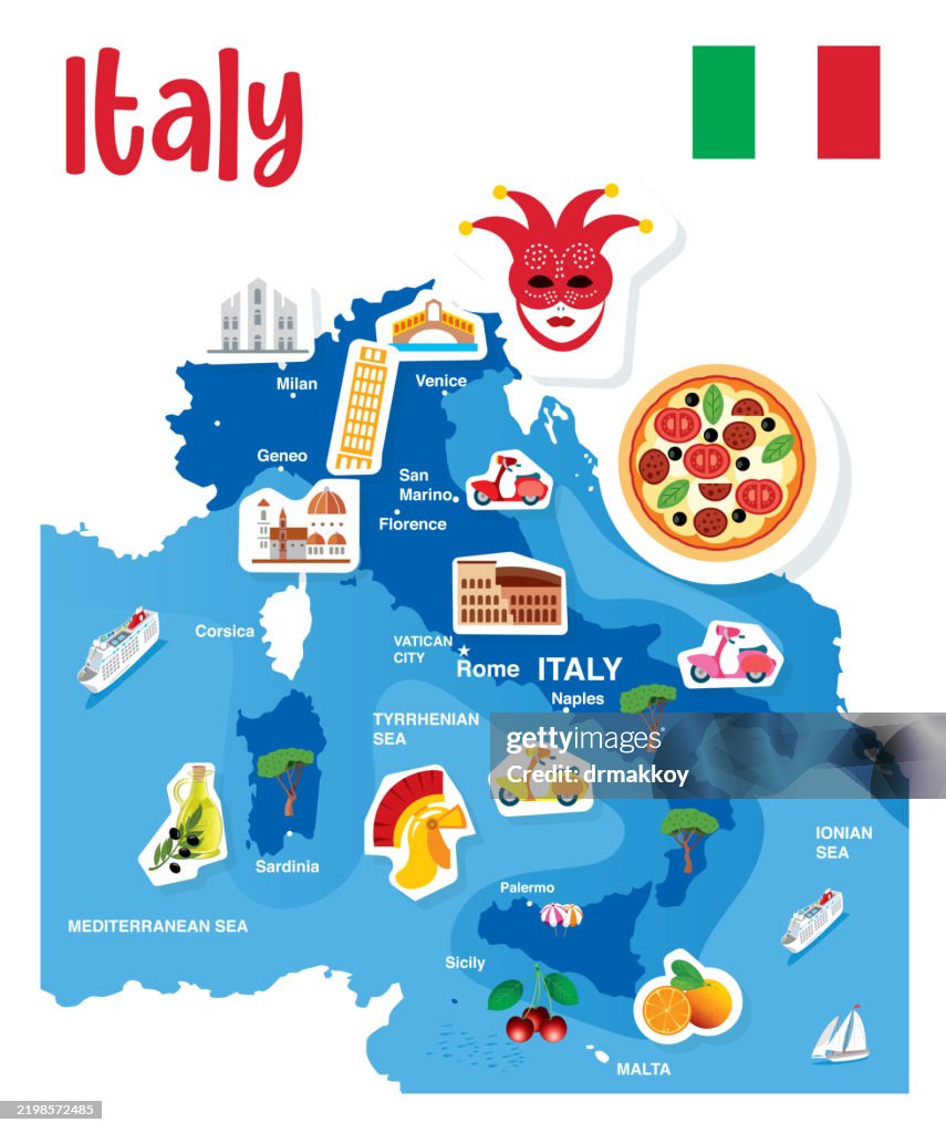 Italy Travel Maps