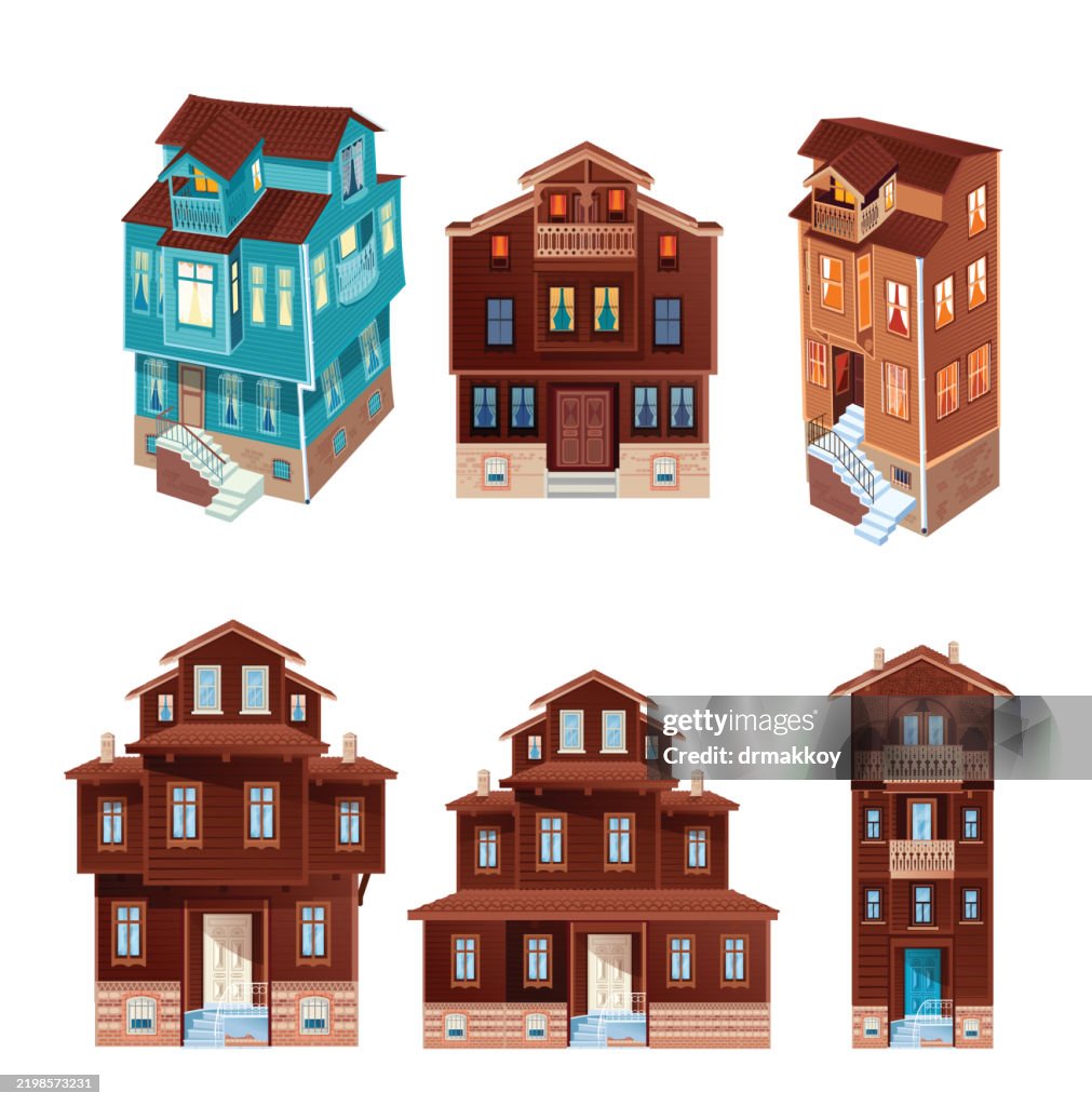 Istanbul historical houses