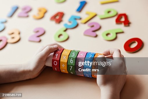 Child learning math Child learning math