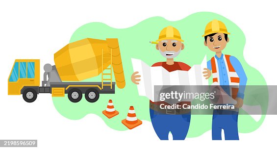 Construction manager and foreman Construction manager and foreman