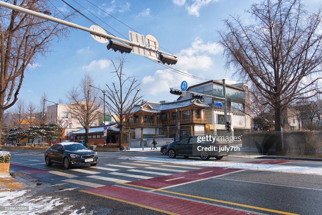 Winter Backstreet of Seoul