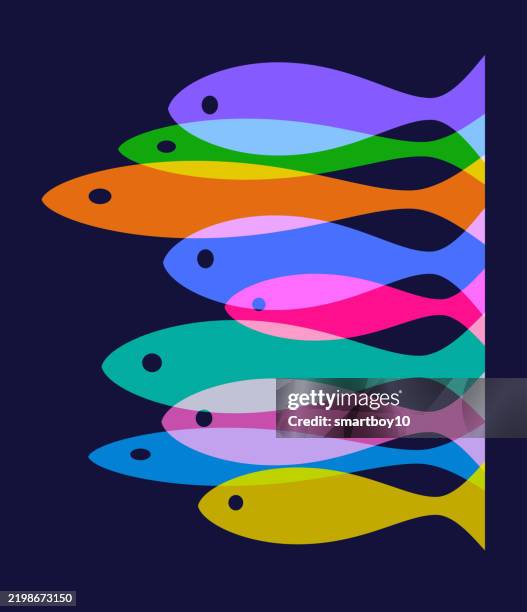 fish - smoked haddock stock illustrations
