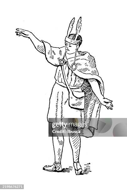 inca - inca stock illustrations