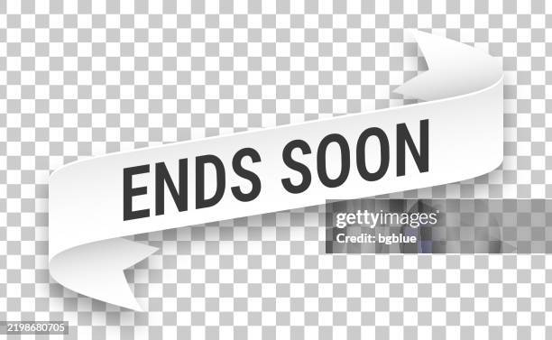 Program End Soon Ends Soon 3d Banner On Transparent Background High-Res Vector Graphic ...