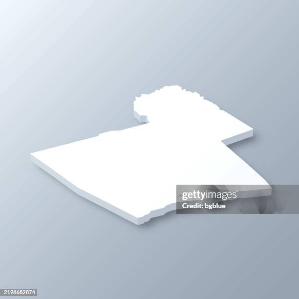carbon county, pennsylvania. 3d map on gray background - jim thorpe pennsylvania stock illustrations
