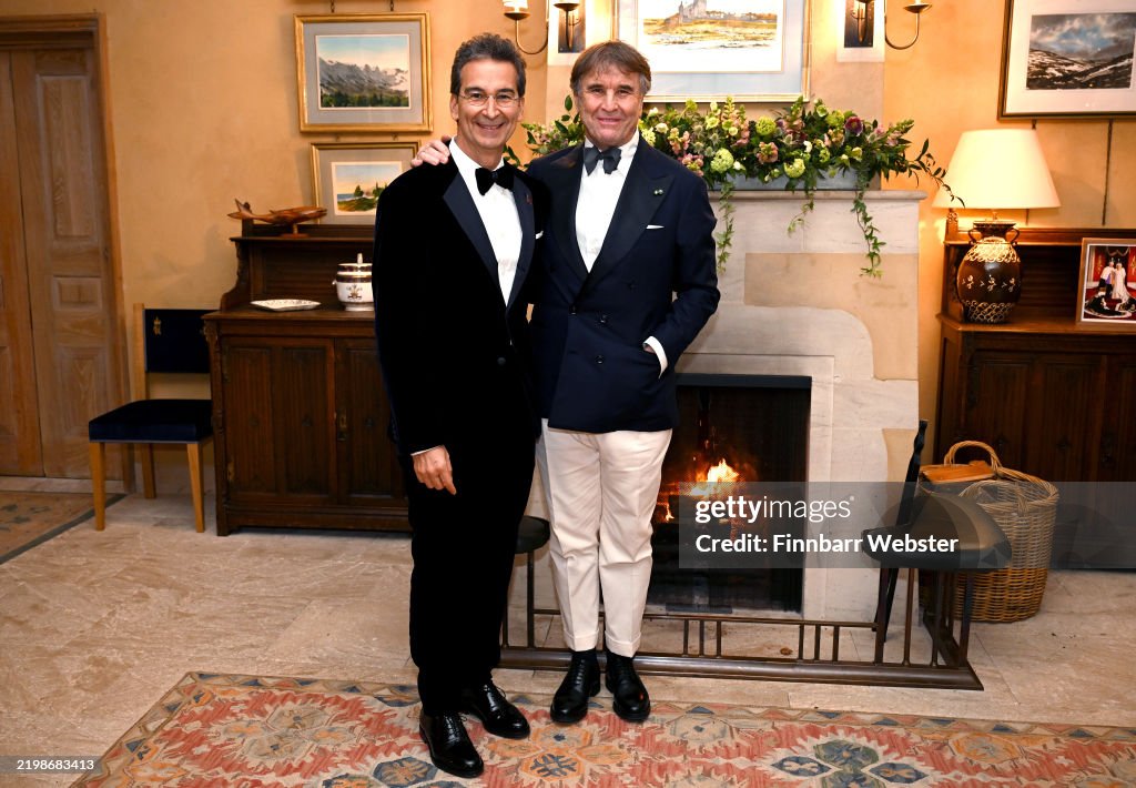 The King And Queen Attend A UK-Italy Dinner To Celebrate The Slow Food And Slow Fashion Movement