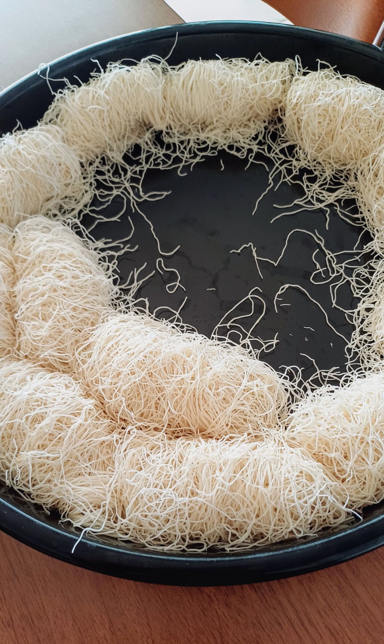 Qatayef preparation