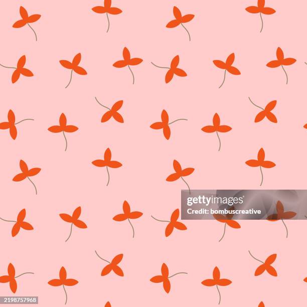 flower pattern - chamomile stock illustrations