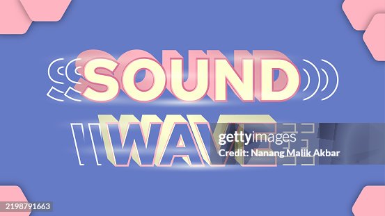 Sound Wave Text Effect Alphabet 3d Design And Colorful Editable Text ...