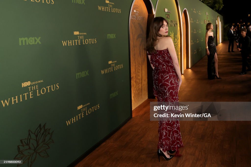 Los Angeles Premiere Of HBO Original Series "The White Lotus" Season 3 - Red Carpet