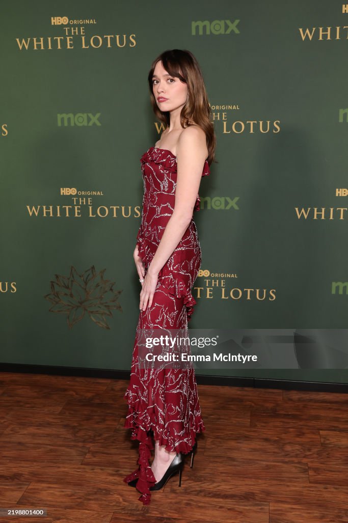 Los Angeles Premiere Of HBO Original Series "The White Lotus" Season 3 - Arrivals