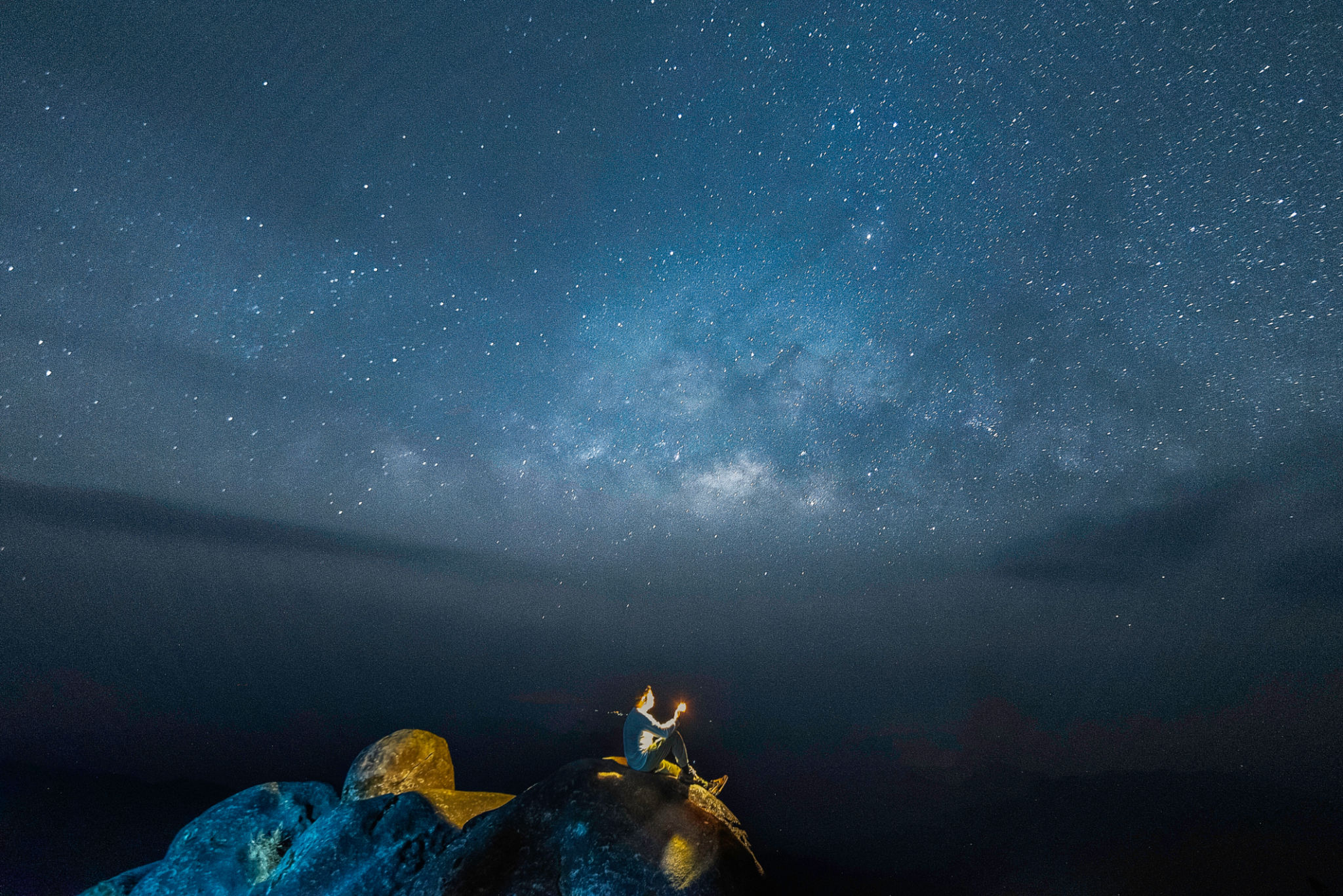 photographing stars