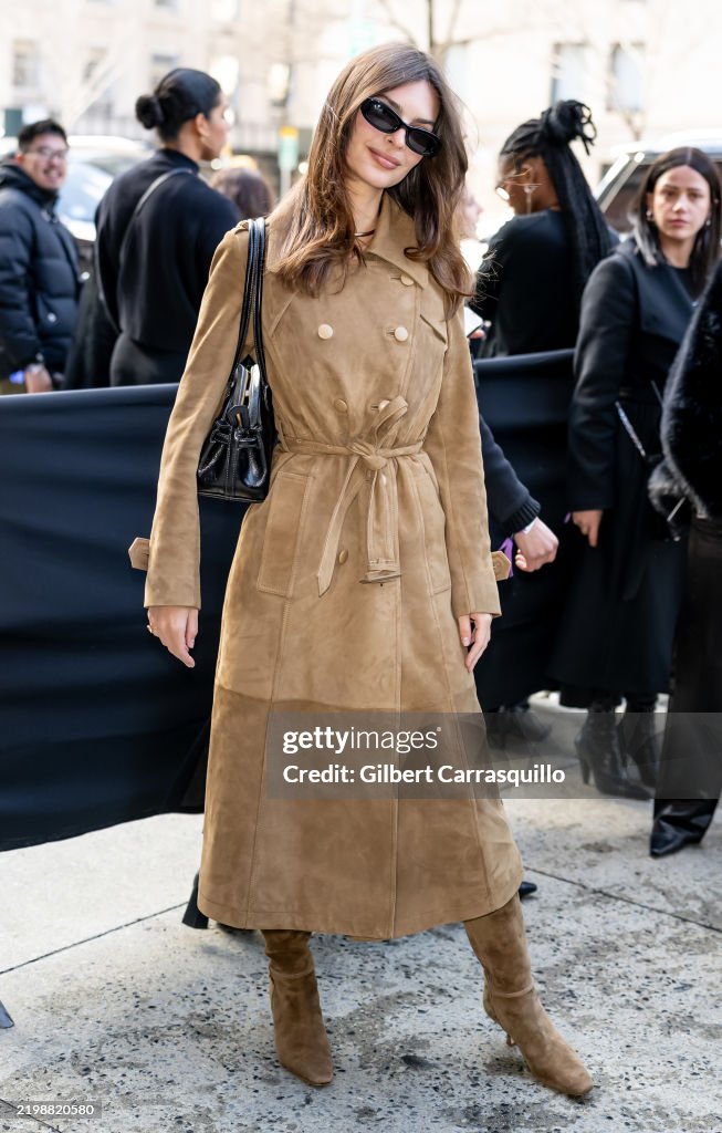 Celebrity Sightings In New York City - February 10, 2025