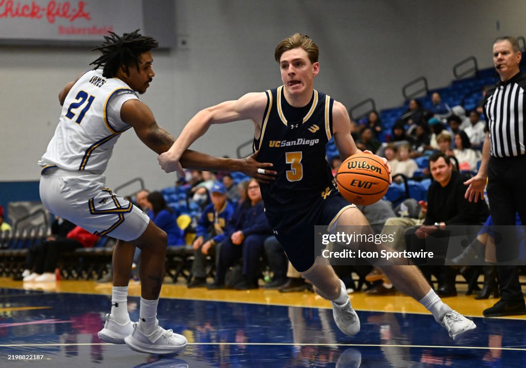 COLLEGE BASKETBALL: FEB 13 UCSD at Cal State Bakersfield